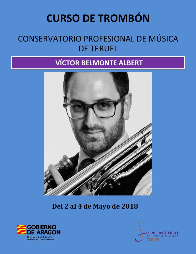 Cartel Curso-trombon